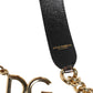 Brown Leopard Gold Brass Chain Accessory Shoulder Strap