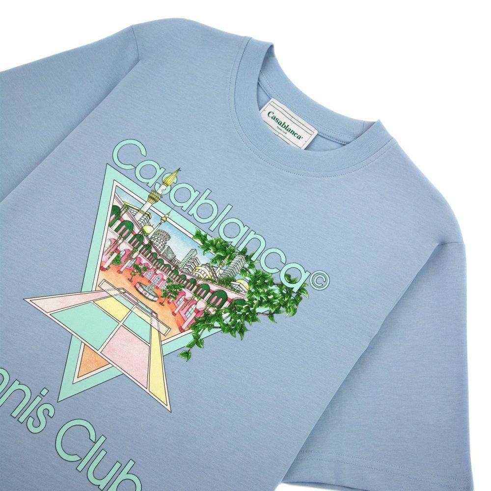 Blue Cotton T-Shirt