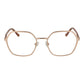 Gold Women Optical Frames