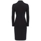 Black Viscose Dress