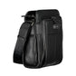 Black Polyethylene Shoulder Bag
