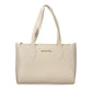White Polyethylene Women Handbag