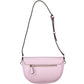 Pink Polyethylene Women Handbag