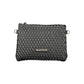 Black Polyethylene Women Handbag