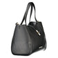 Black Polyethylene Women Handbag