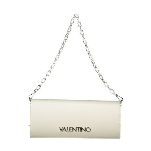 White Polyethylene Women Handbag