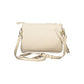 Beige Polyethylene Women Handbag