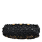 Black Tassel Gold Baroque Crystal Evening Clutch Bag