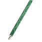 Black Green Exotic Leather Bag Shoulder Strap