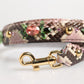 Multicolor Python Embellished Crystal Stud Shoulder Strap
