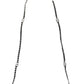 Black Leather DG Logo Chain Bag Shoulder Strap