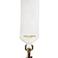 White Calfskin Raffia Embroidered Patchwork Shoulder Strap