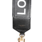 Black Leopard Print Reversible Bag Shoulder Strap