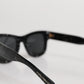 Pearl White Acetate Frame Domenico Deep Shades Sunglasses