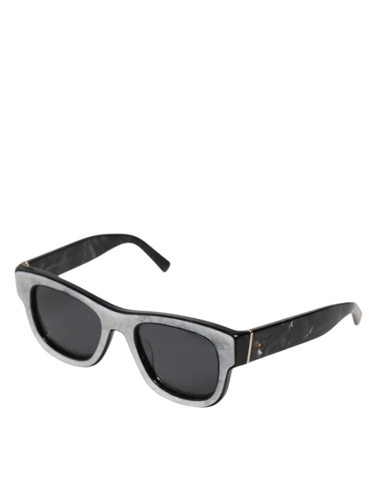 Pearl White Acetate Frame DG4379 Domenico Shade Sunglasses