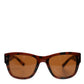 Havana Brown Black Eccentric Sartorial Eyewear Sunglasses