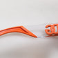 Orange Reborn To Live Oval Frame Logo Eyewear Sunglasses