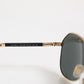 Gold DG2106K Pilot Frame Tinted Lens Polarized Sunglasses
