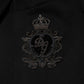 Black Viscose DG Crown Blazer Coat Jacket