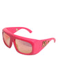 Pink Joy Therapy Oversized DG6178 Eyewear Sunglasses