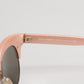 Pink Gold Mirrored Cat Eye DG6109 Sequined Sunglasses