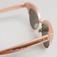 Pink Gold Mirrored Cat Eye DG6109 Sequined Sunglasses