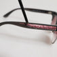 Black Pink Mirrored Cat Eye DG6109 Sequined Sunglasses