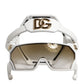 White Acetate Next Generation Mask Eyewear Sunglasses