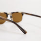 Brown Striped Acetate Square DG4305 Eyewear Sunglasses