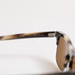 Brown Striped Acetate Square DG4305 Eyewear Sunglasses