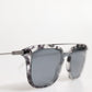Gray Havana Acetate Square DG4327 Eyewear Sunglasses