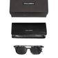 Gray Havana Acetate Square DG4327 Eyewear Sunglasses