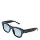 Blue Black Marbled Metal DG2215K Eyewear Sunglasses