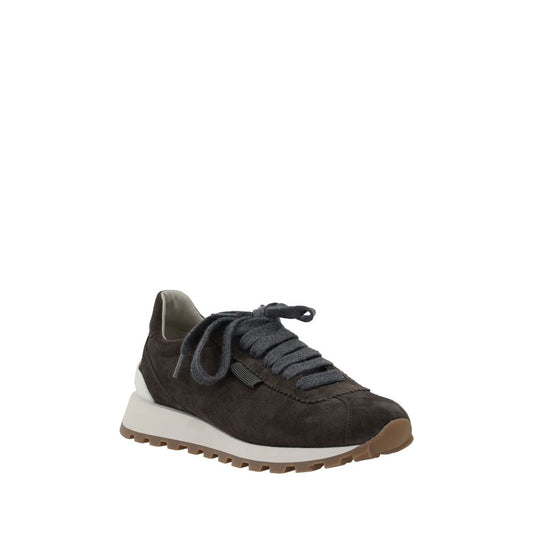 Sneakers with iconic embellishments