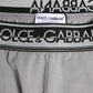 Gray Cotton Stretch Regular Boxer Underwear