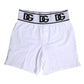 White Cotton Stretch Regular Boxer Underwear