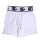 White Cotton Stretch Regular Boxer Underwear