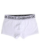 White Cotton Stretch Regular Boxer Underwear