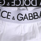 White Cotton Stretch Regular Boxer Underwear