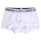 White Cotton Stretch Regular Boxer Underwear