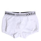 White Cotton Stretch Regular Boxer Underwear