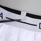 White Cotton Stretch Regular Boxer Underwear