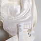 White Silk Underwired Balconette Bra Underwear
