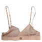 Powder Pink Nylon DG Logo Non Wire Bra Underwear