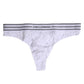 White Nylon Floral Lace Bottom Panty Underwear