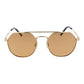 Gold Unisex Sunglasses