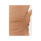 Beige Viscose Dress