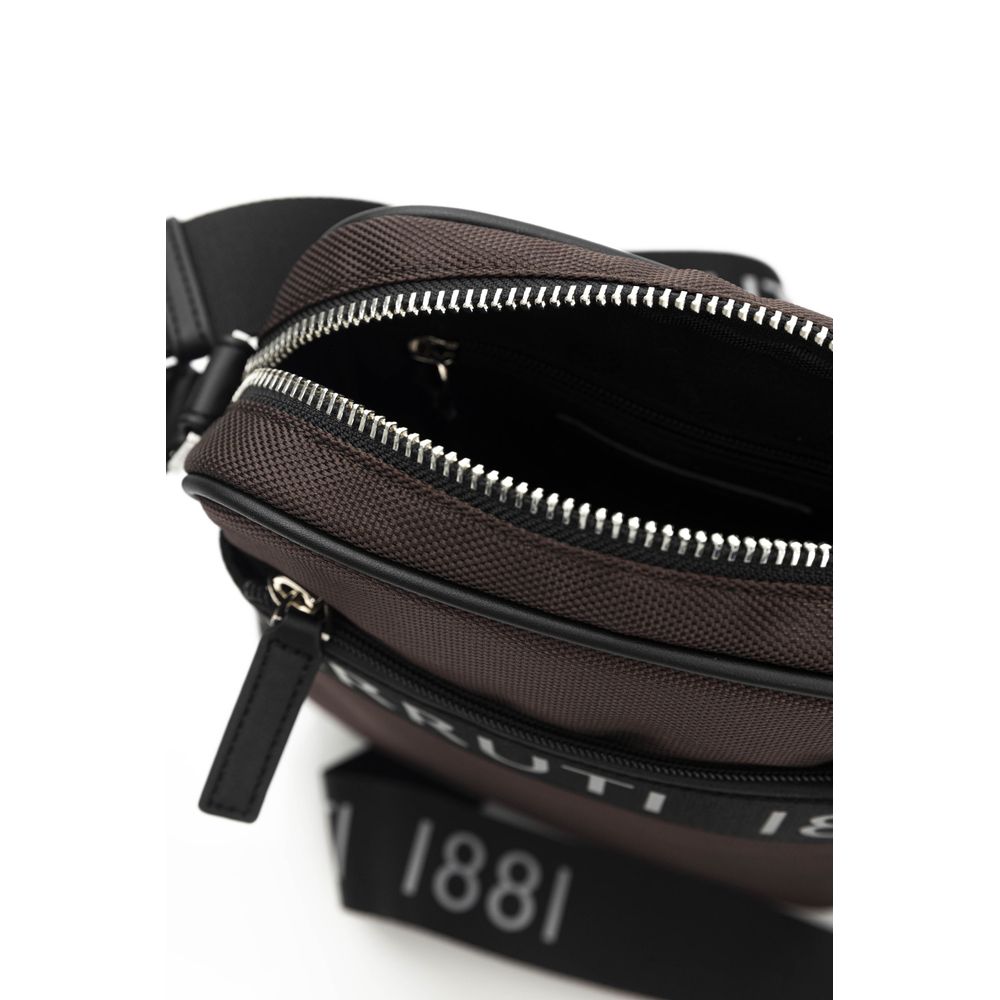 Brown Leather Women Crossbody Bag