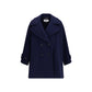 Oversized double breasted wool Coat
