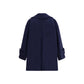Oversized double breasted wool Coat